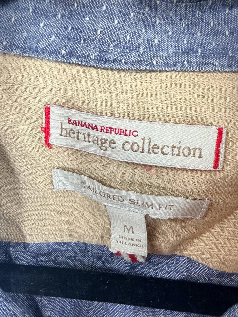 EUC Banana Republic Heritage Collection Shirt